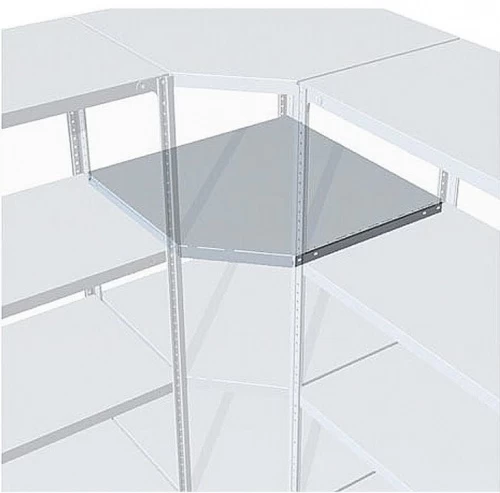 Стеллаж металлический угловой Титан МС 2500x800x600/3