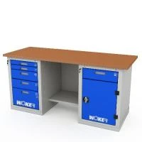 Верстак двухтумбовый WOKER PRO 2502.1800
