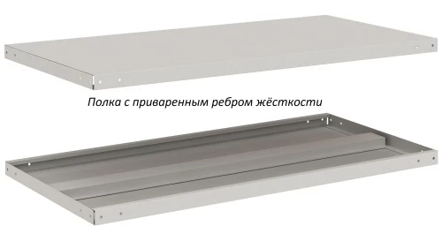 Стеллаж металлический Титан МС-750 2000x1200x400/4