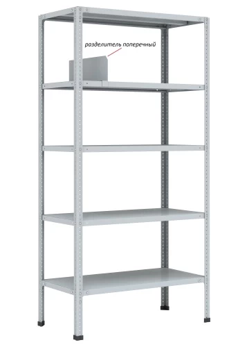 Стеллаж металлический Титан МС-750 2000x1000x800/3 Стеллаж металлический Титан МС-750 2000x1000x800/3